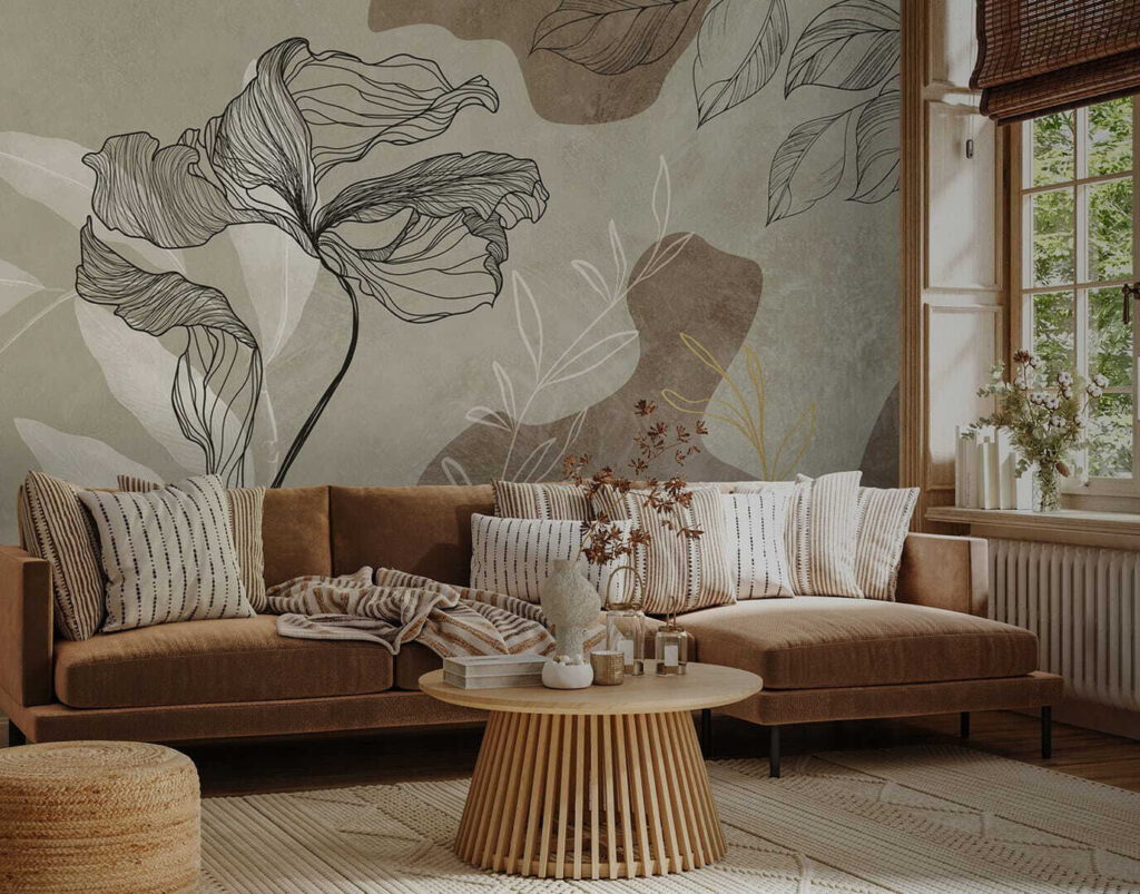 Drawing of a flower Drawing of a flower