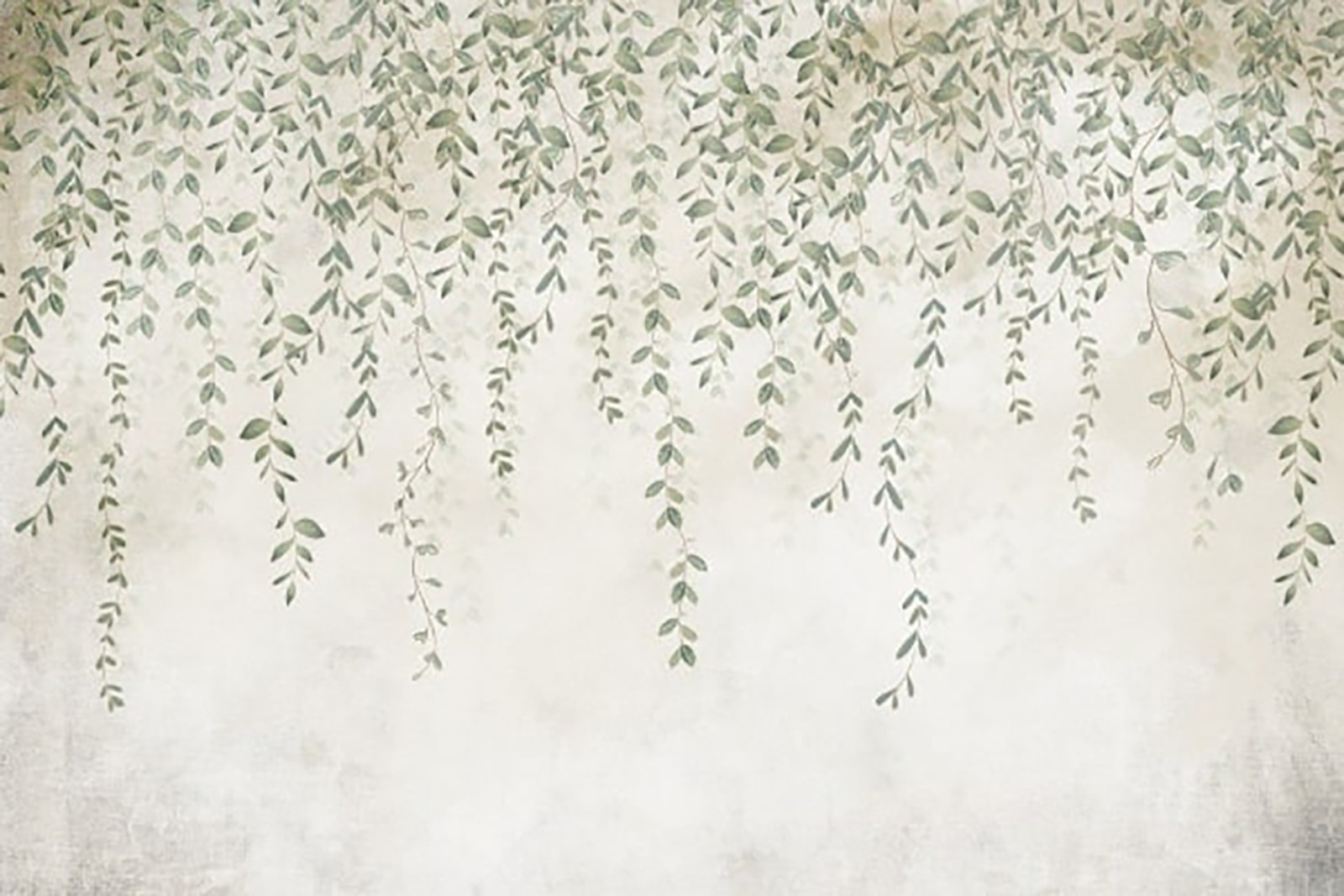 Painting of a vine with leaves Painting of a vine with leaves