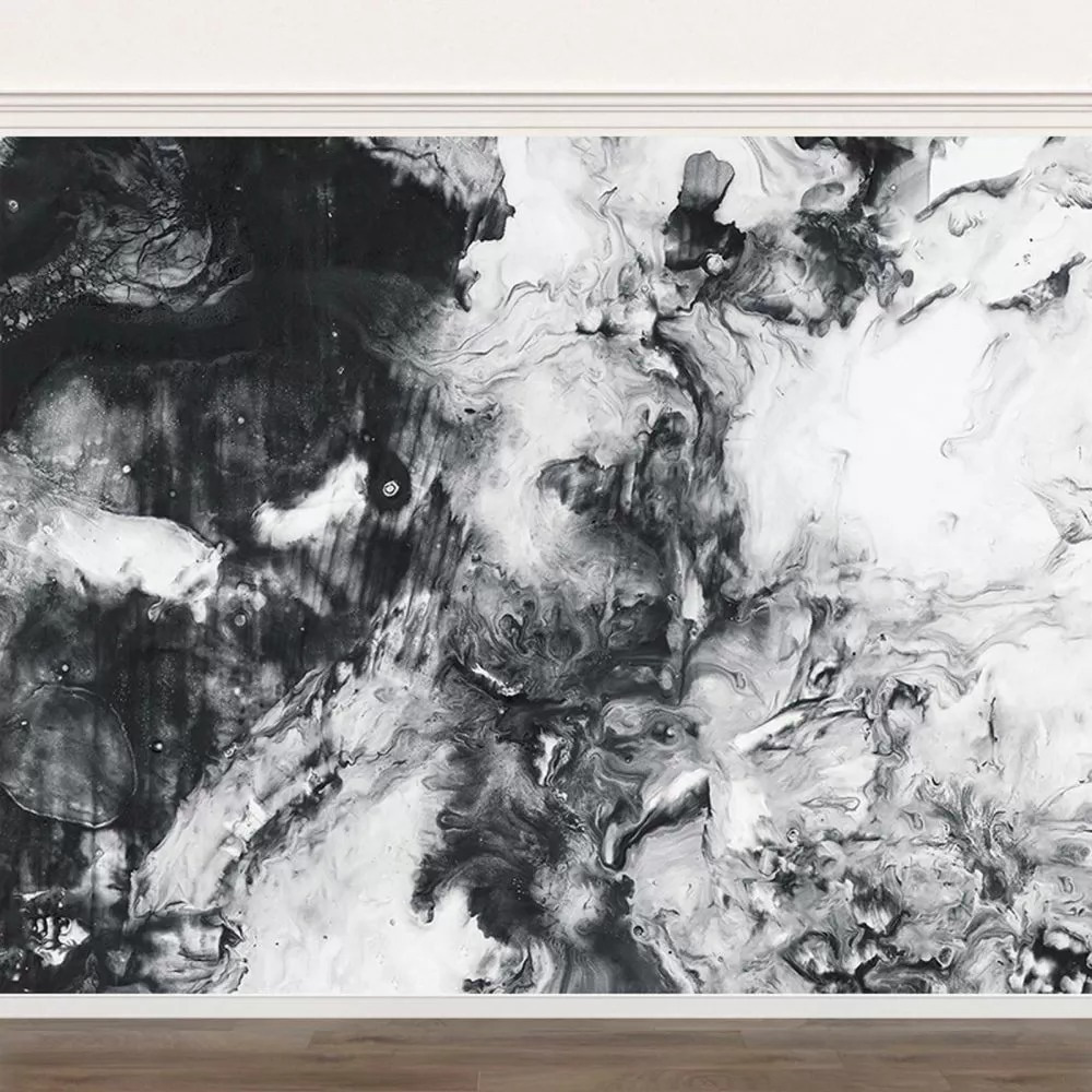 Zwart-wit schilderij u65324pih1m - Zwart-wit schilderij - tegory
