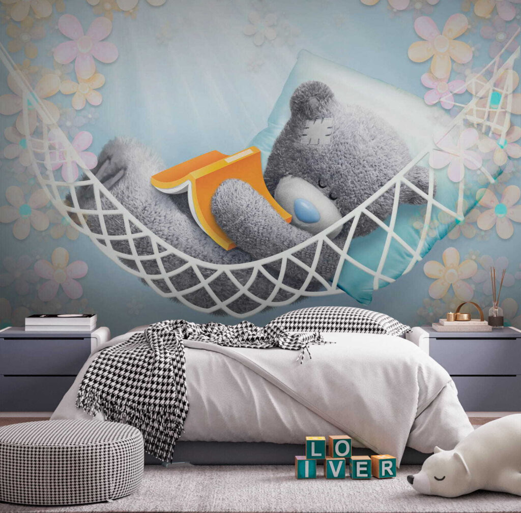 u61922pir1 1024x1009 - Teddybeer slapend in een hangmat - tegory