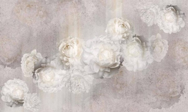 Groep witte bloemen Groep witte bloemen