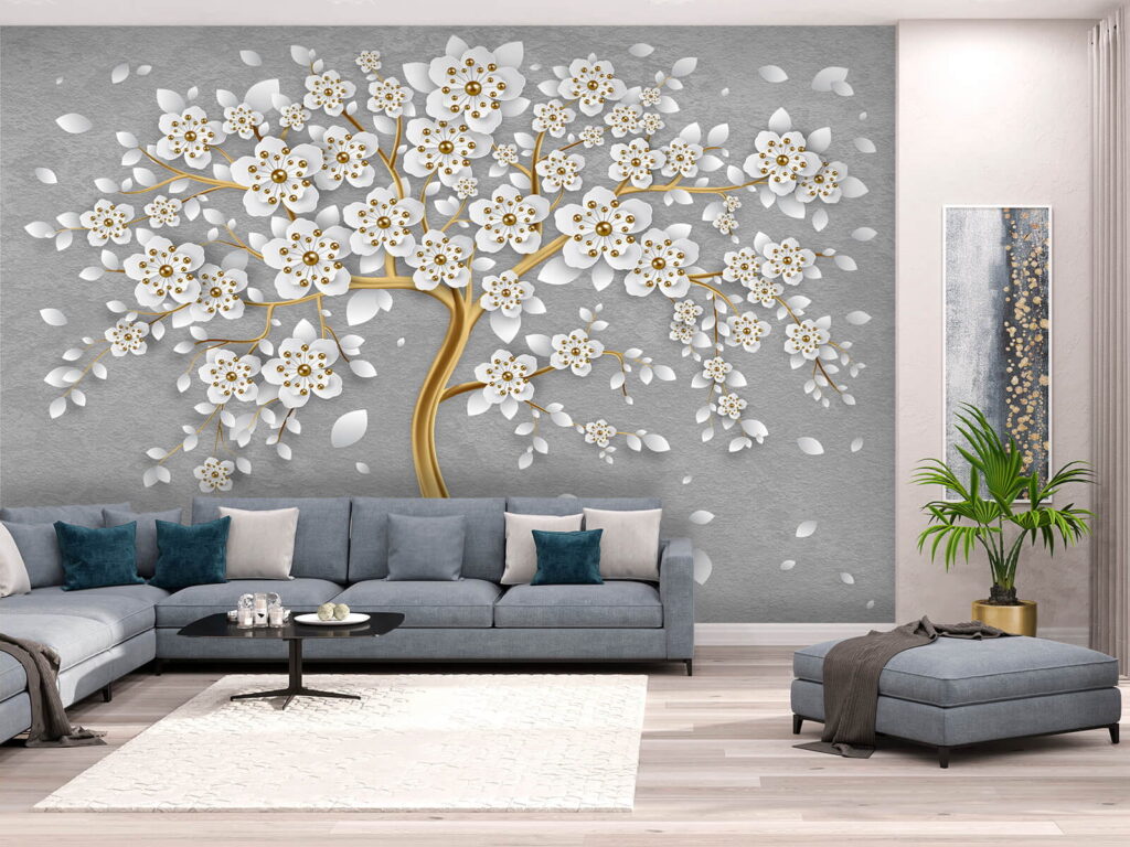 Boom met witte bloemen en bladeren u59828pig1m 1024x768 - Boom met witte bloemen en bladeren - tegory