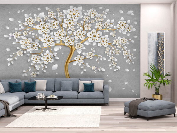Boom met witte bloemen en bladeren u59828pig1m 600x450 - Boom met witte bloemen en bladeren - tegory
