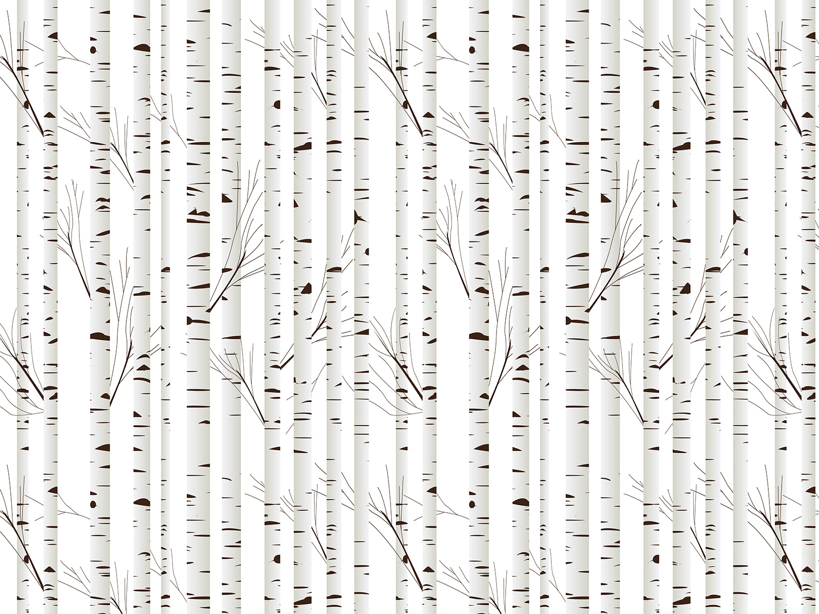 White and brown striped curtain White and brown striped curtain