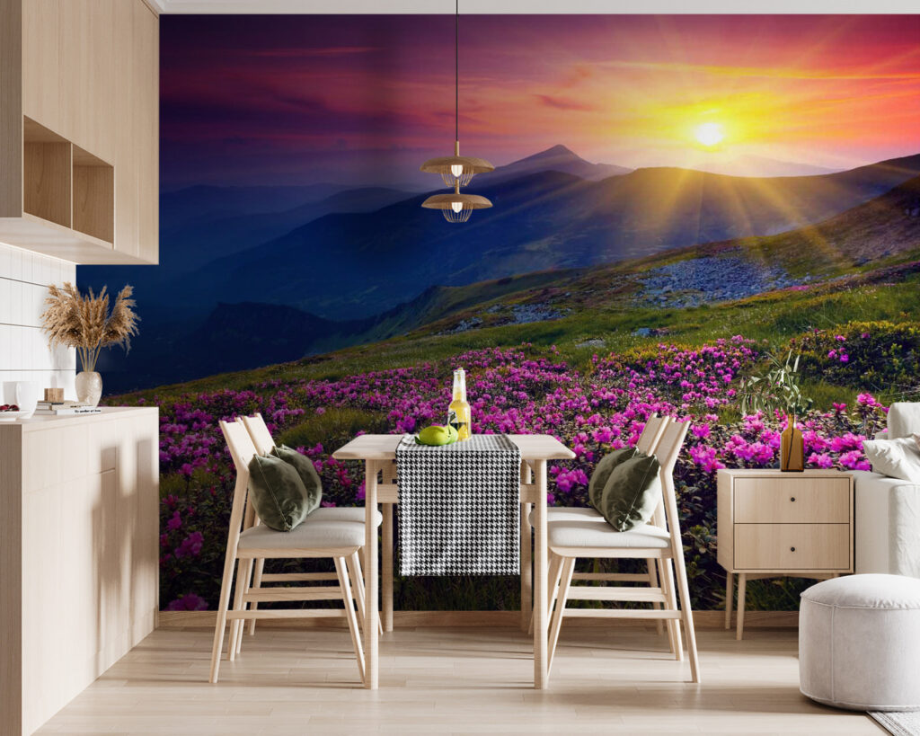 u57337pik119m 1024x819 - Bloemenveld met daarachter de ondergaande zon - tegory