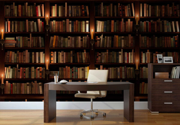 Grote boekenkast vol boeken Grote boekenkast vol boeken