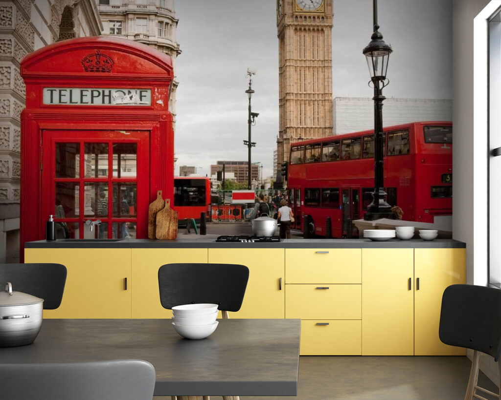 Rode telefooncel in een stad u55730pik83m 1024x819 - Rode telefooncel in een stad - tegory