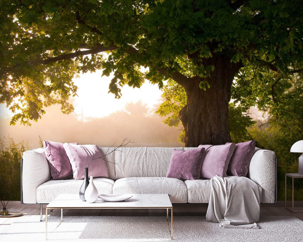 Wall murals Tree with a foggy river u55187pig38m 1024x819 - Wall murals Tree with a foggy river - tegory