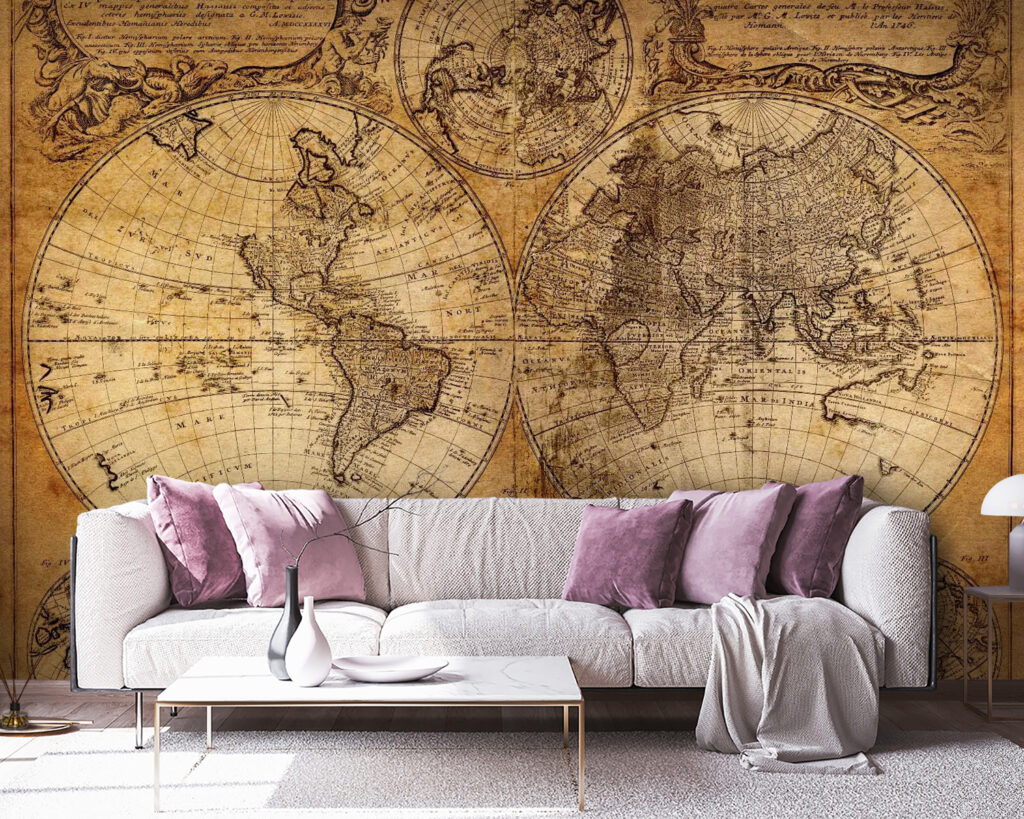 Map of the world Map of the world