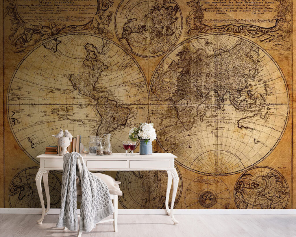 Map of the world Map of the world