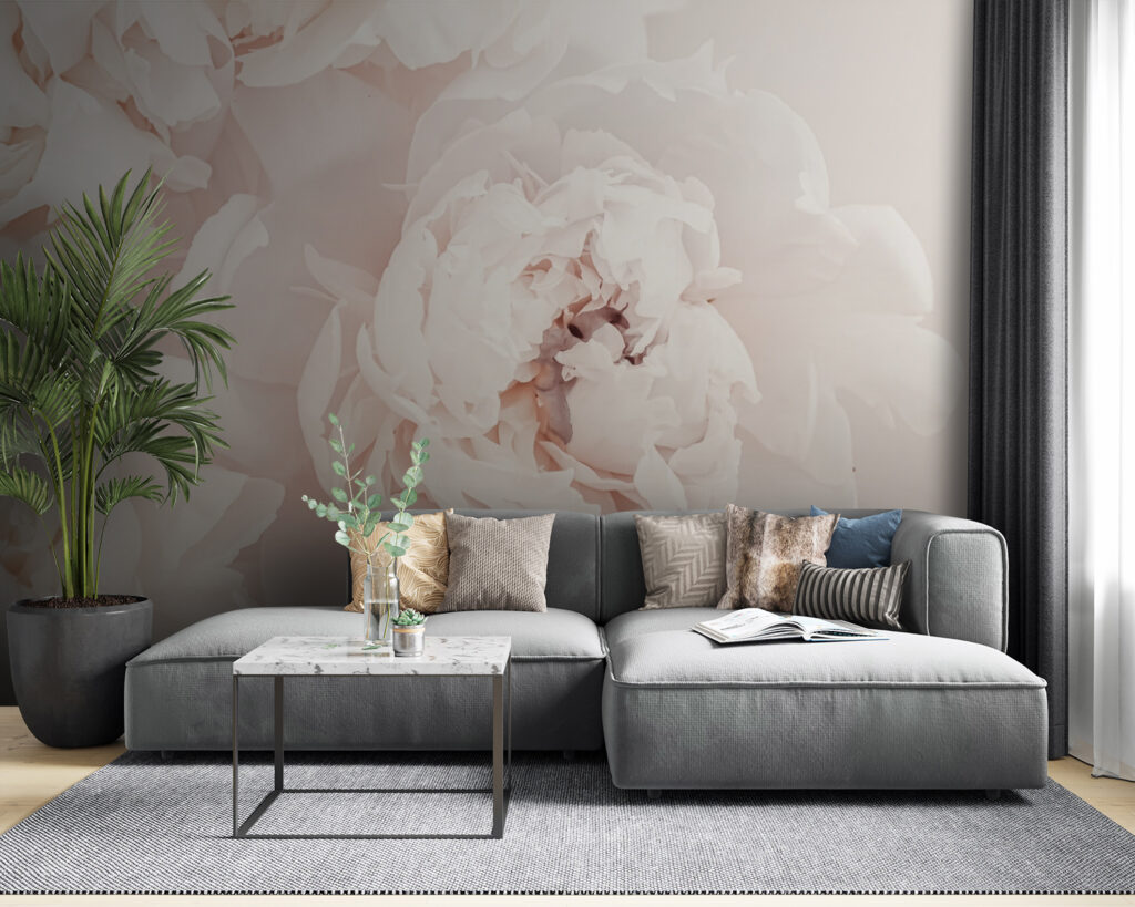 Delicate blooms in soft hues