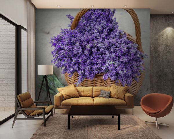 Mand met paarse bloemen u53896pig28m 600x480 - Mand met paarse bloemen - tegory