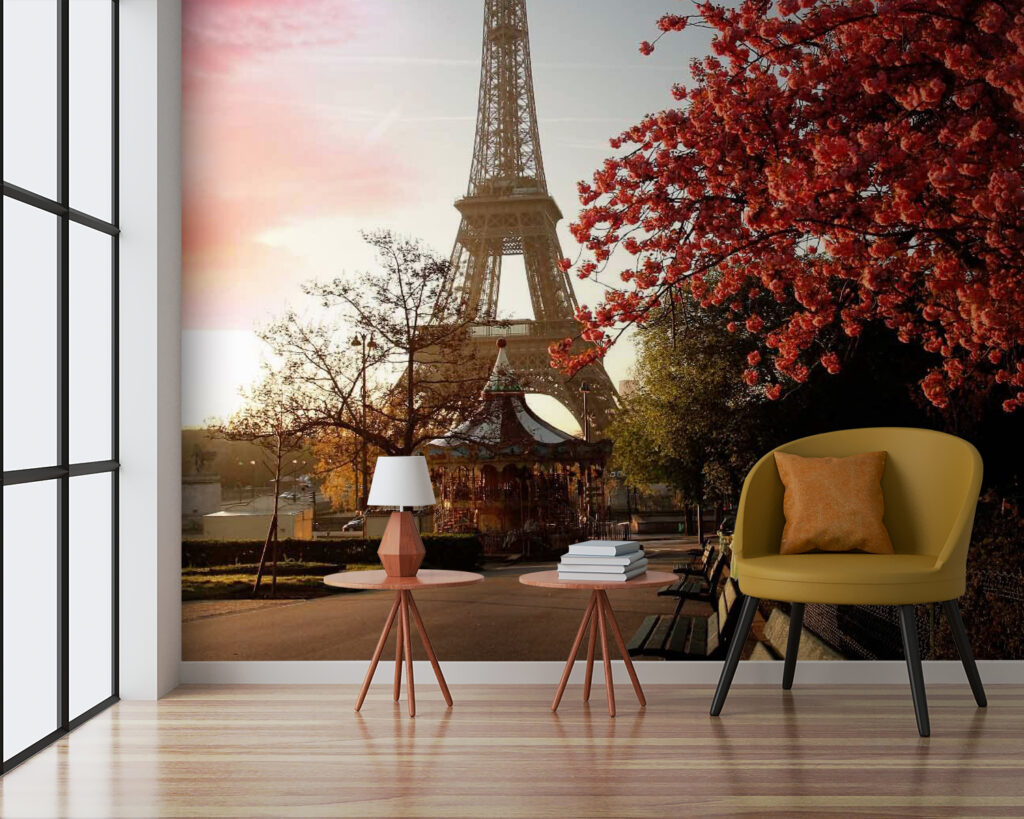 u53633pig3 1024x819 - Park met bankjes en een toren - tegory