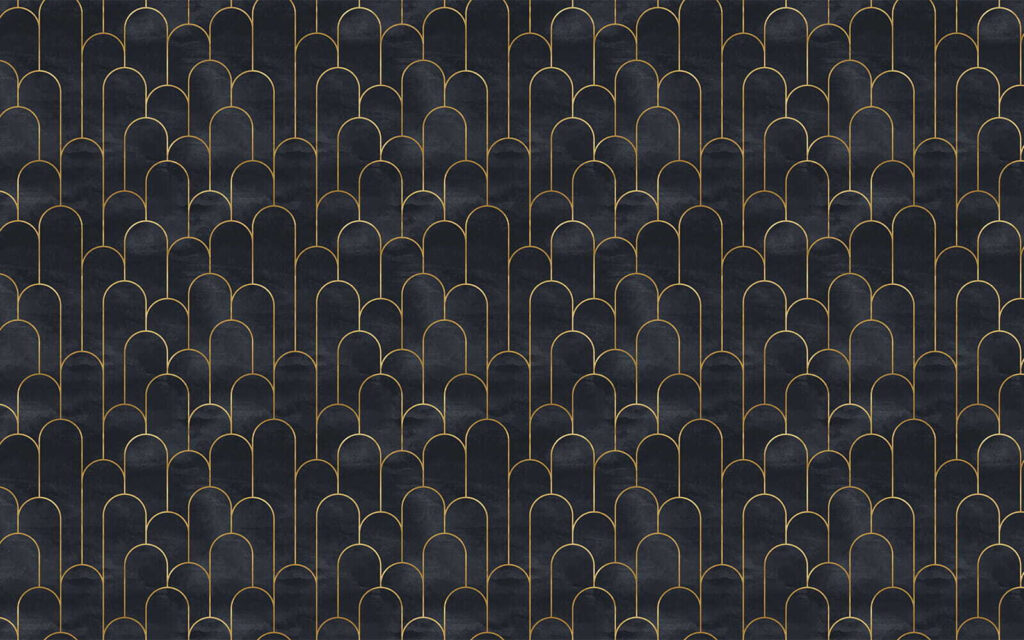 Elegant Arches in Midnight Hue