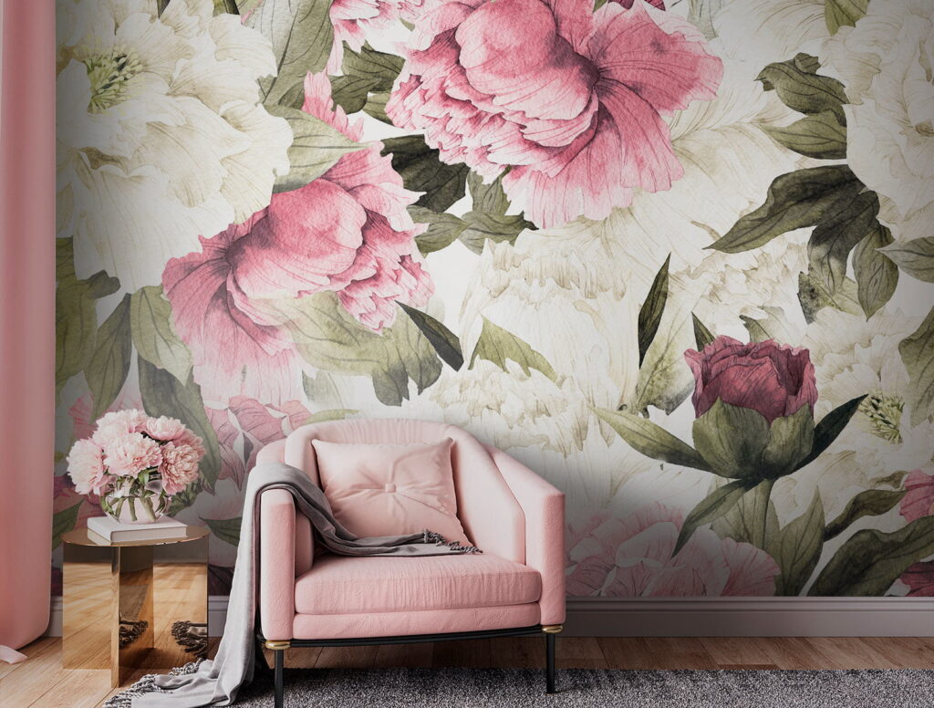 Patroon van roze en witte bloemen u53064pig1 1024x776 - Patroon van roze en witte bloemen - tegory