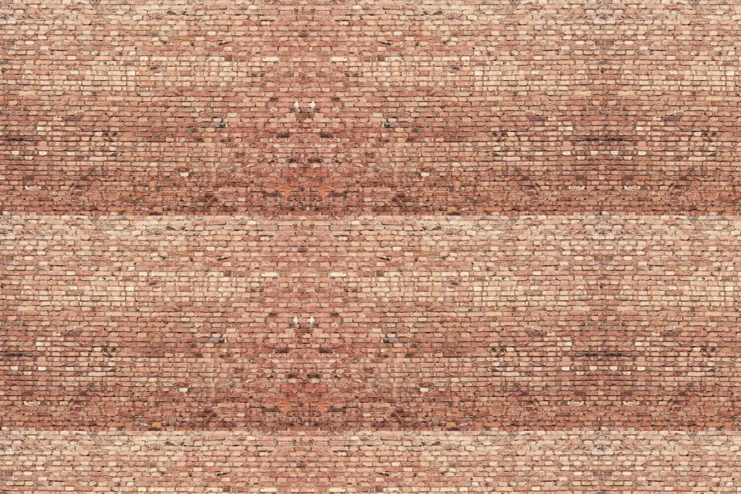 Brick wall with multiple rows of bricks Brick wall with multiple rows of bricks