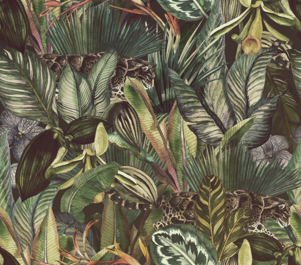 Patroon van tropische planten Patroon van tropische planten