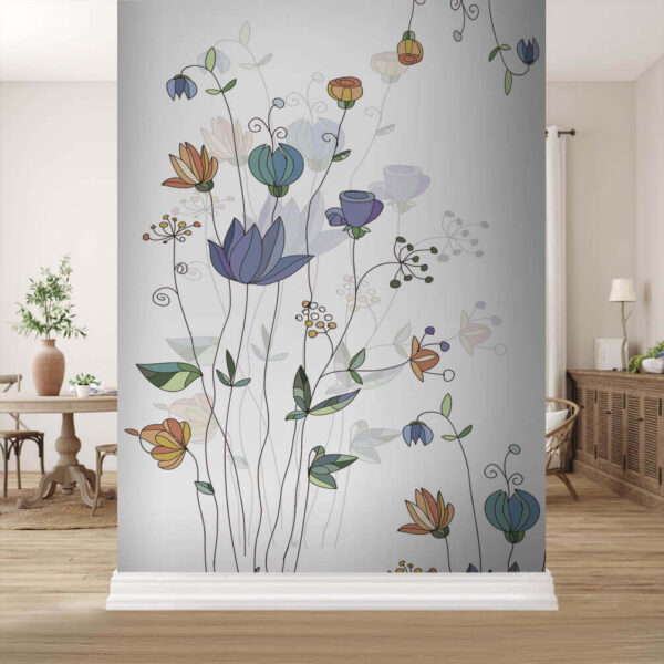 Collage van bloemen Collage van bloemen