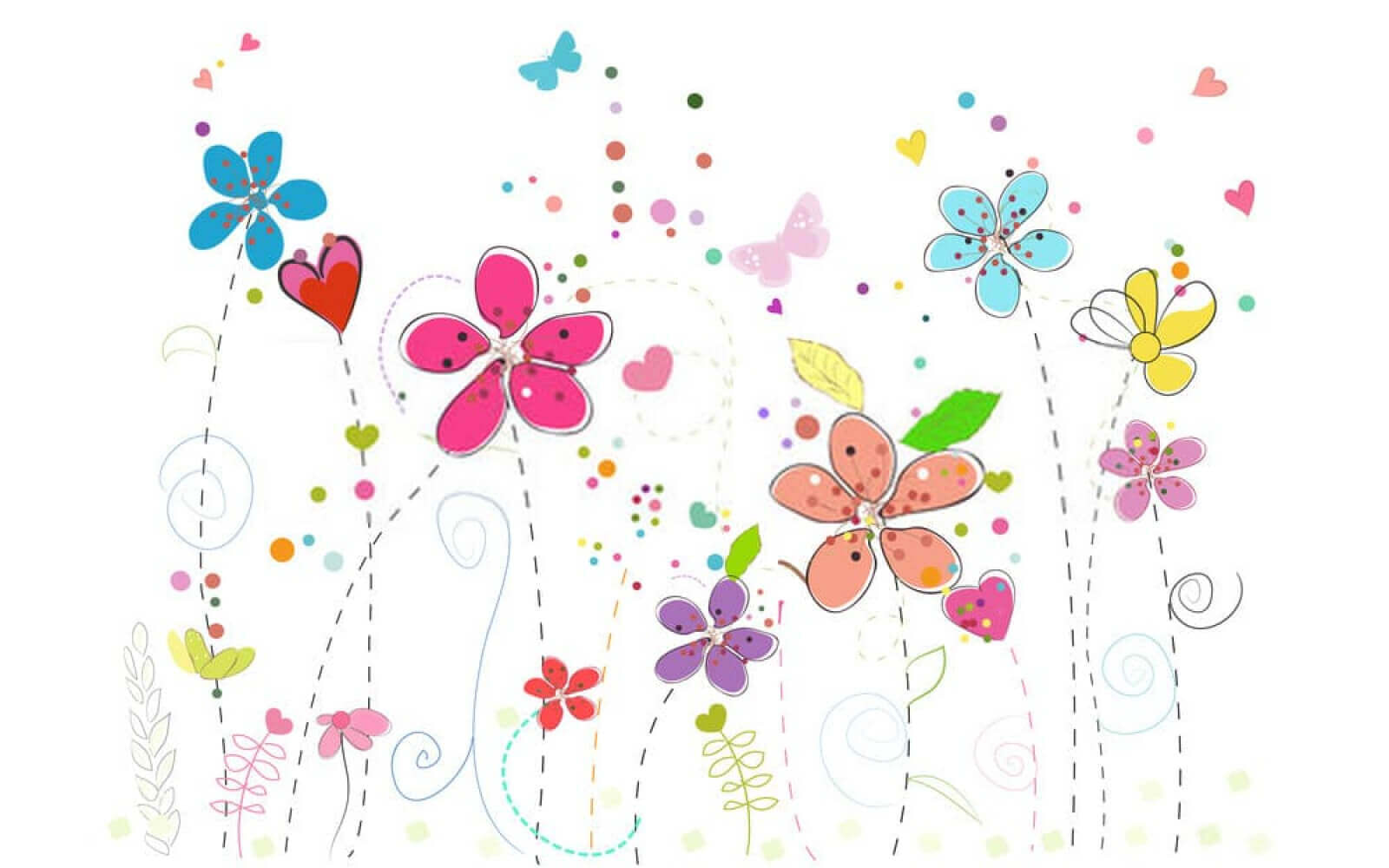 Groep bloemen met vlinders u51046p - Groep bloemen met vlinders - tegory