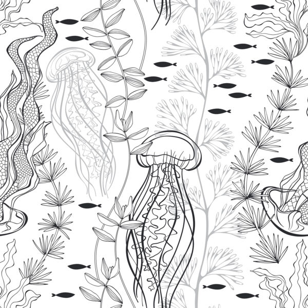 Patroon van zeedieren u51021p 600x600 - Patroon van zeedieren - tegory