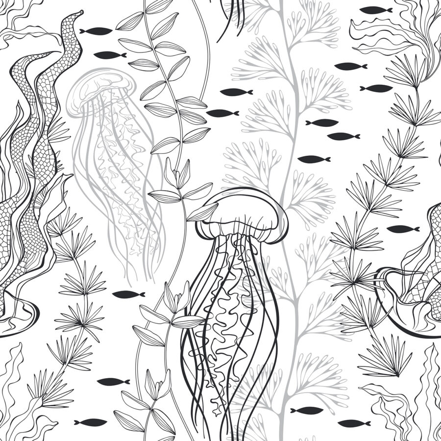 Patroon van zeedieren u51021p 900x900 - Patroon van zeedieren - tegory