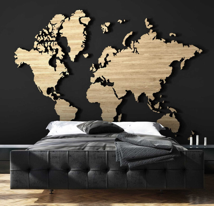 Kaart van de wereld