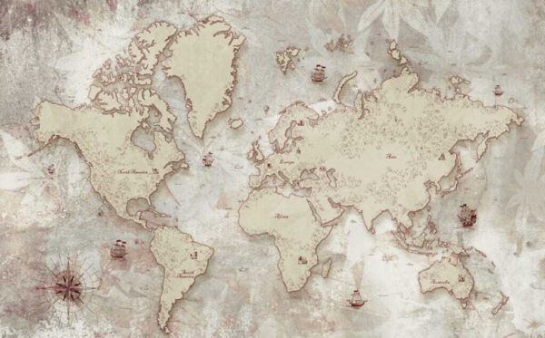 Kaart van de wereld Kaart van de wereld