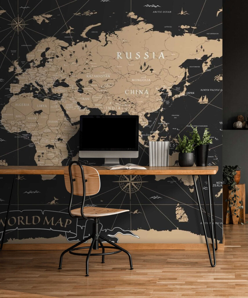 Map of the world Map of the world