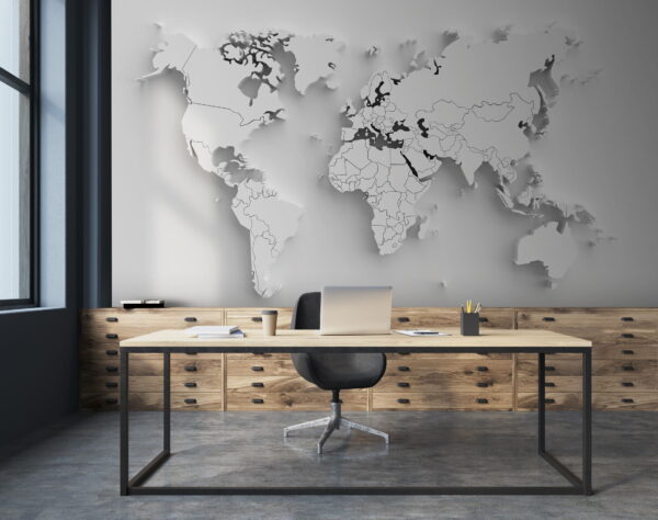 Kaart van de wereld Kaart van de wereld
