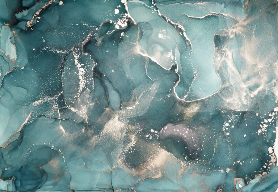 Abstracte vloeiende kunst met levendige kleuren Abstracte vloeiende kunst met levendige kleuren