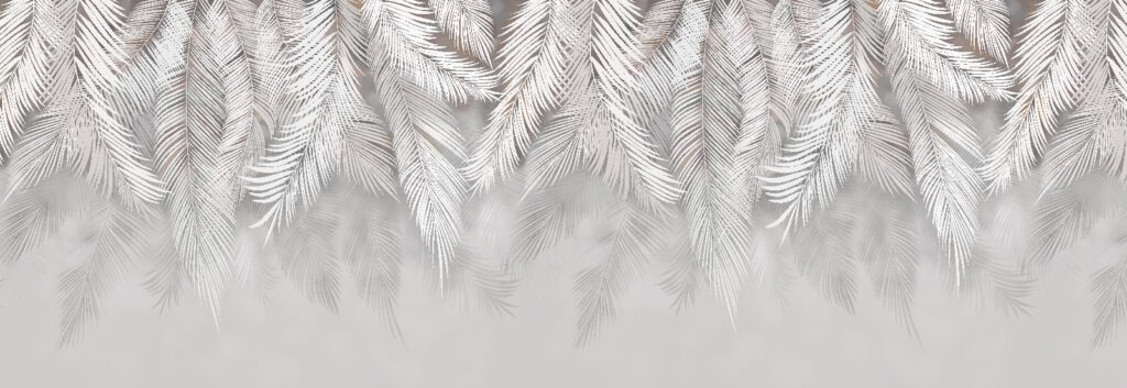 Delicate foliage against a soft backdrop Delicate foliage against a soft backdrop
