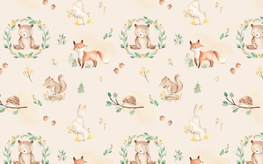 Patroon van dieren en planten Patroon van dieren en planten
