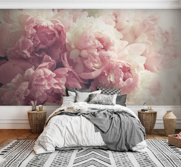 Delicate bloemen in zachte pasteltinten. Delicate bloemen in zachte pasteltinten.