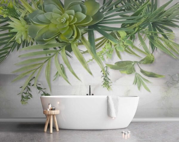 Groene plant met bladeren Groene plant met bladeren
