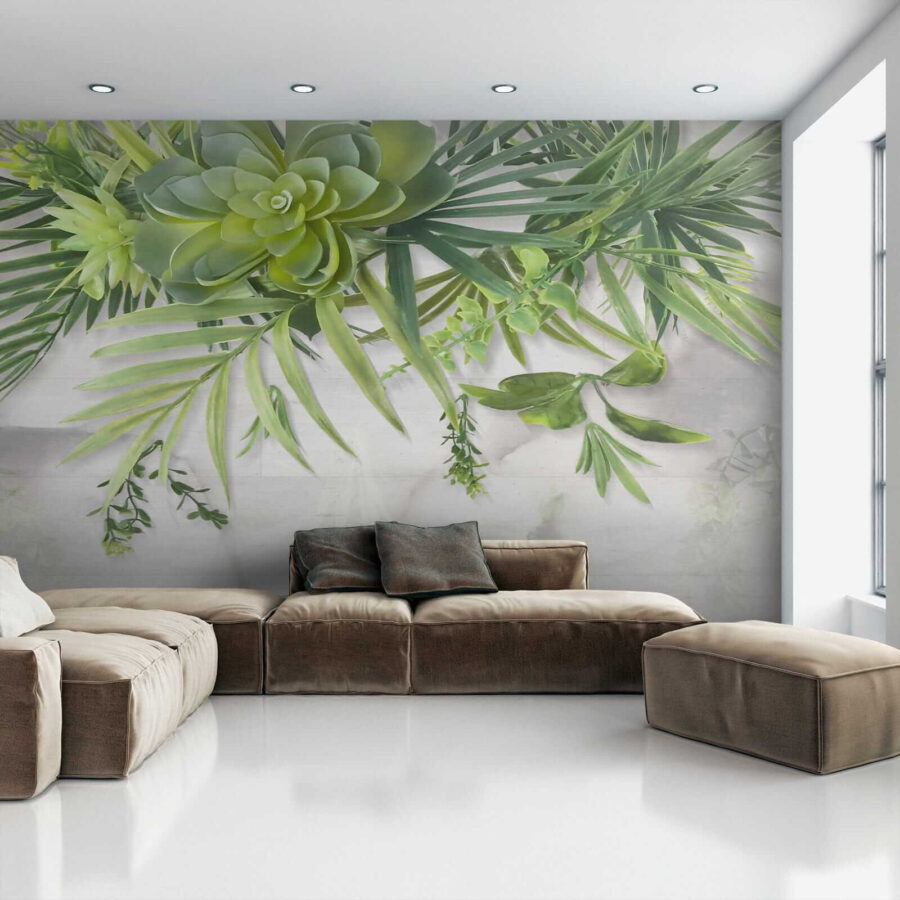 Groene plant met bladeren