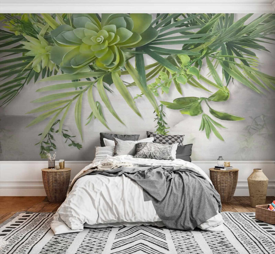 Groene plant met bladeren