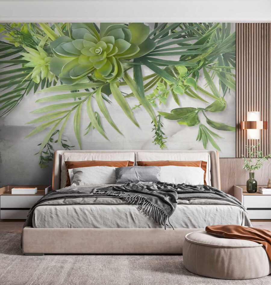 Groene plant met bladeren