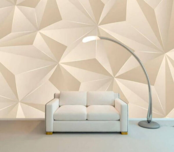 Elegant geometrisch patroon in zachte tinten Elegant geometrisch patroon in zachte tinten