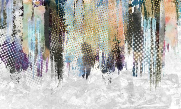 Abstracte tinten versmelten in harmonie. Abstracte tinten versmelten in harmonie.