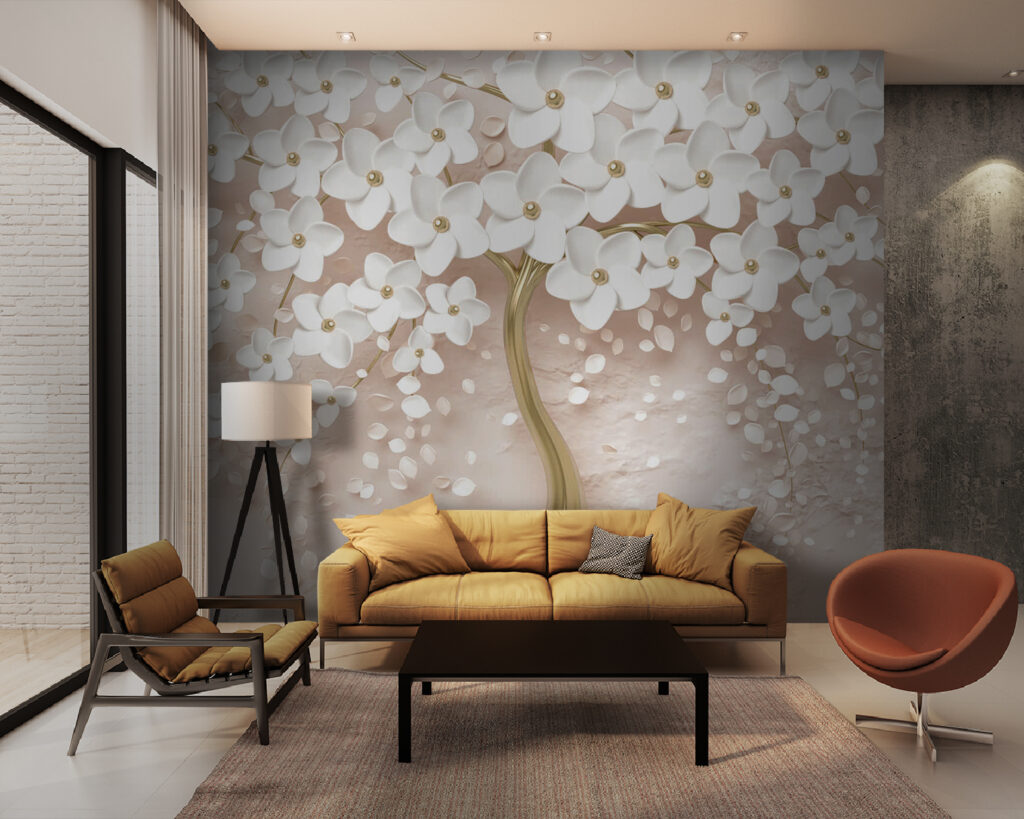 Elegant White Flowers in Elegant Vase Elegant White Flowers in Elegant Vase