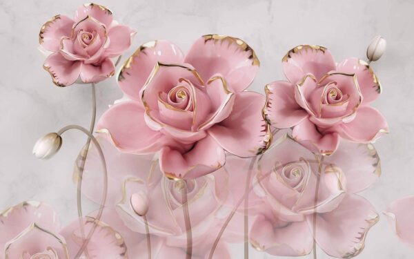 Groep roze bloemen u34215p 600x375 - Groep roze bloemen - tegory