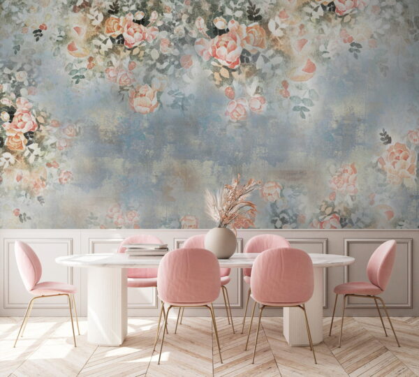 u33804pik2 600x540 - Schilderij van bloemen en bladeren - tegory