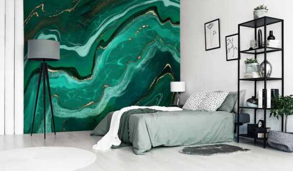 Abstracte golven in groenblauwe tinten u33149pib1m 600x350 - Abstracte golven in groenblauwe tinten - tegory