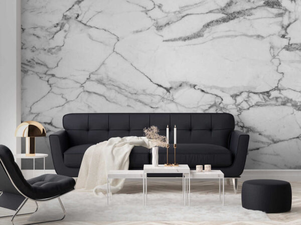 Wit en zwart marmer Wit en zwart marmer