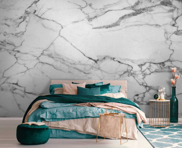 Wit en zwart marmer Wit en zwart marmer