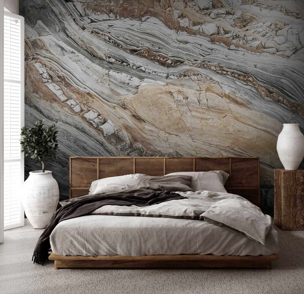 Striking patterns in natural stone