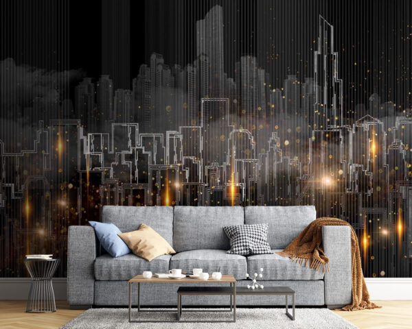 Tekening van een stad u28545pig54 600x480 - Tekening van een stad - tegory