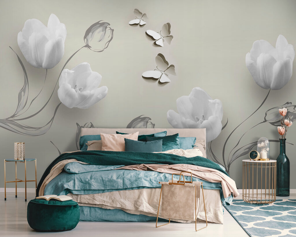 Witte bloemen en vlinders u25817pib111 1024x819 - Witte bloemen en vlinders - tegory