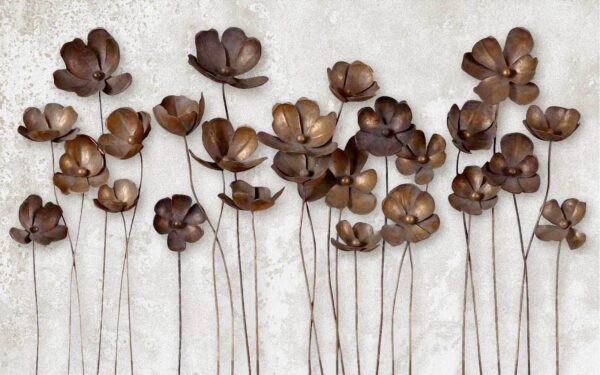 Groep bruine bloemen Groep bruine bloemen