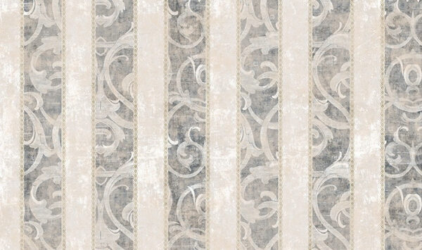 Behang met een swirl design Behang met een swirl design